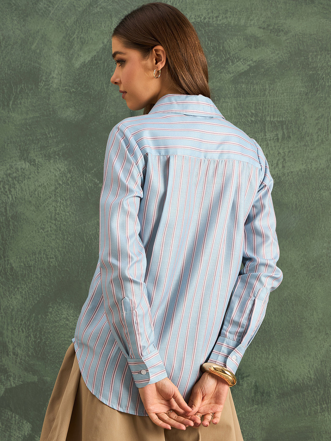 Printed Pure Linen Shirt