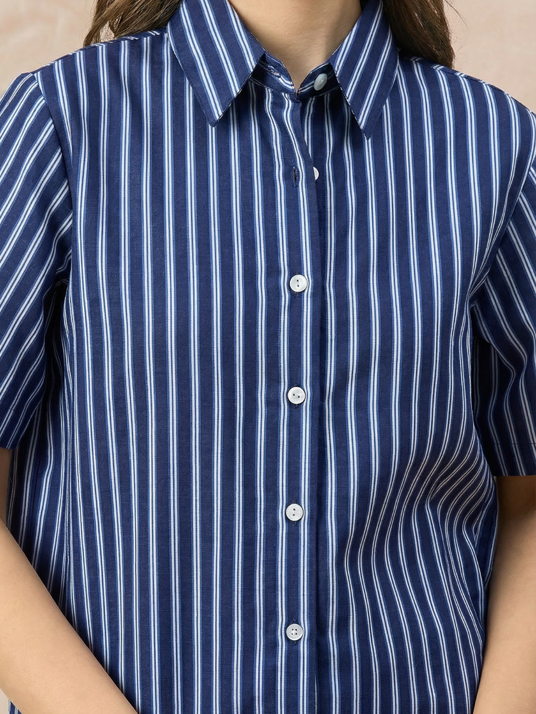 Pure Linen Half Sleeve Shirt