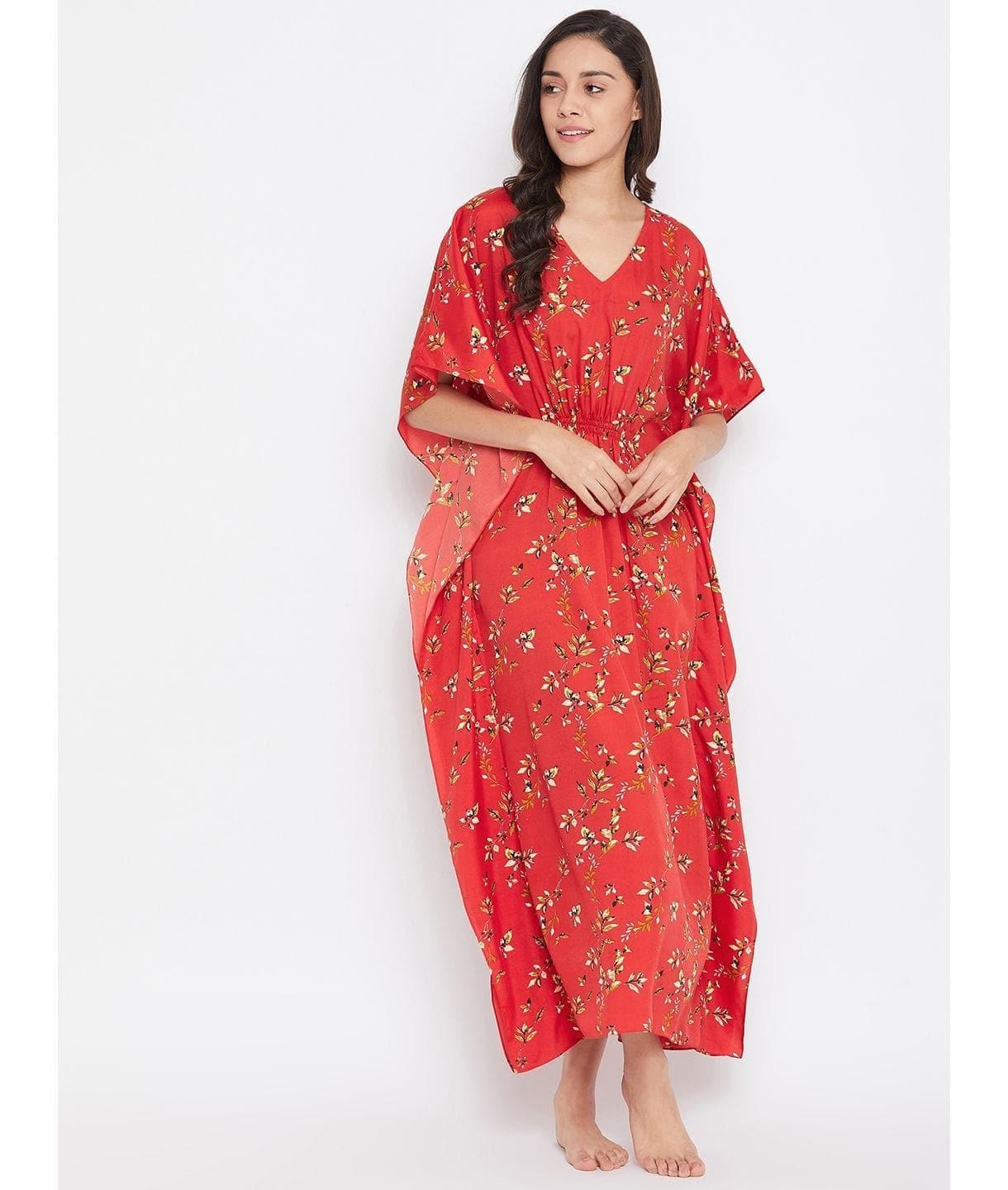 Comfortable Printed Kaftan/Nightie