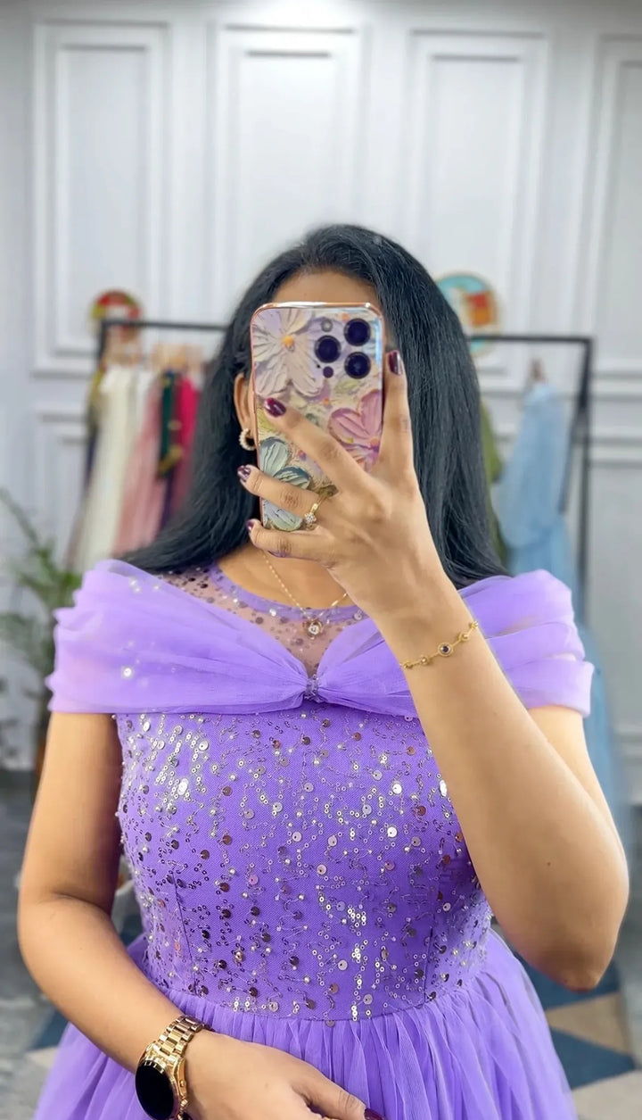Pretty Designer Party Wear Gown Viral Gown