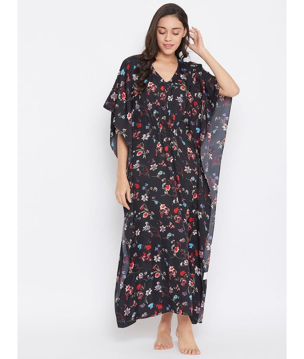 Comfortable Printed Kaftan/Nightie.