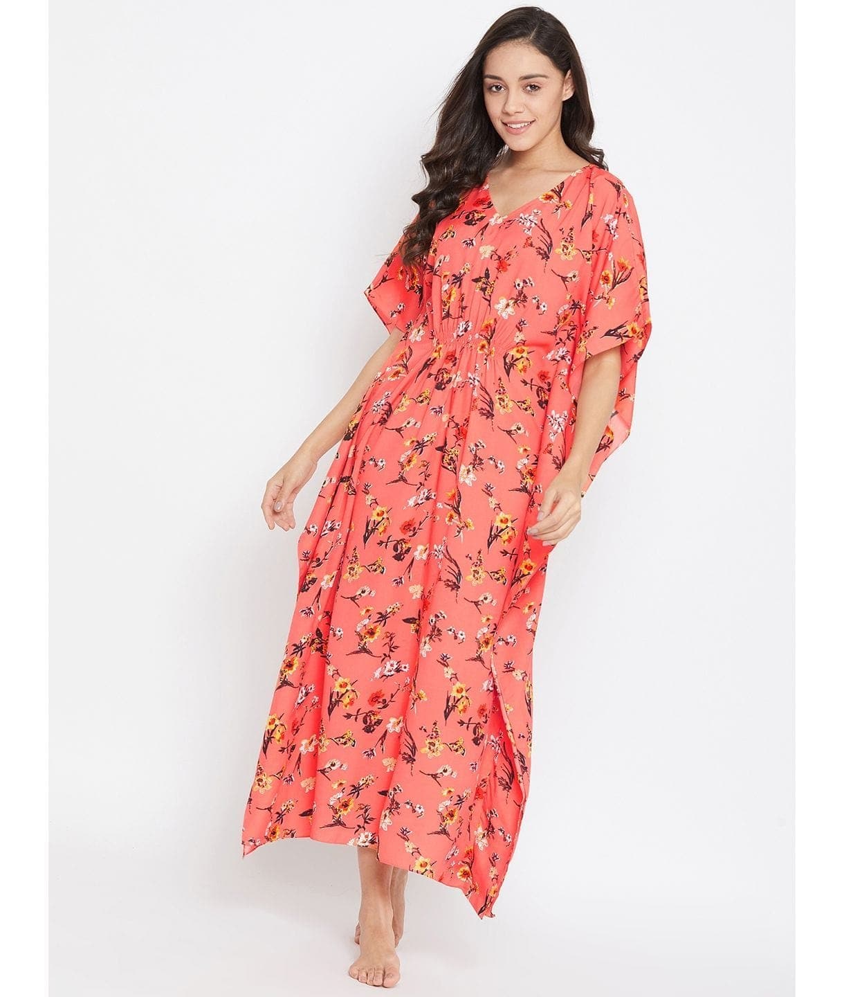 Comfortable Printed Kaftan/Nightie.
