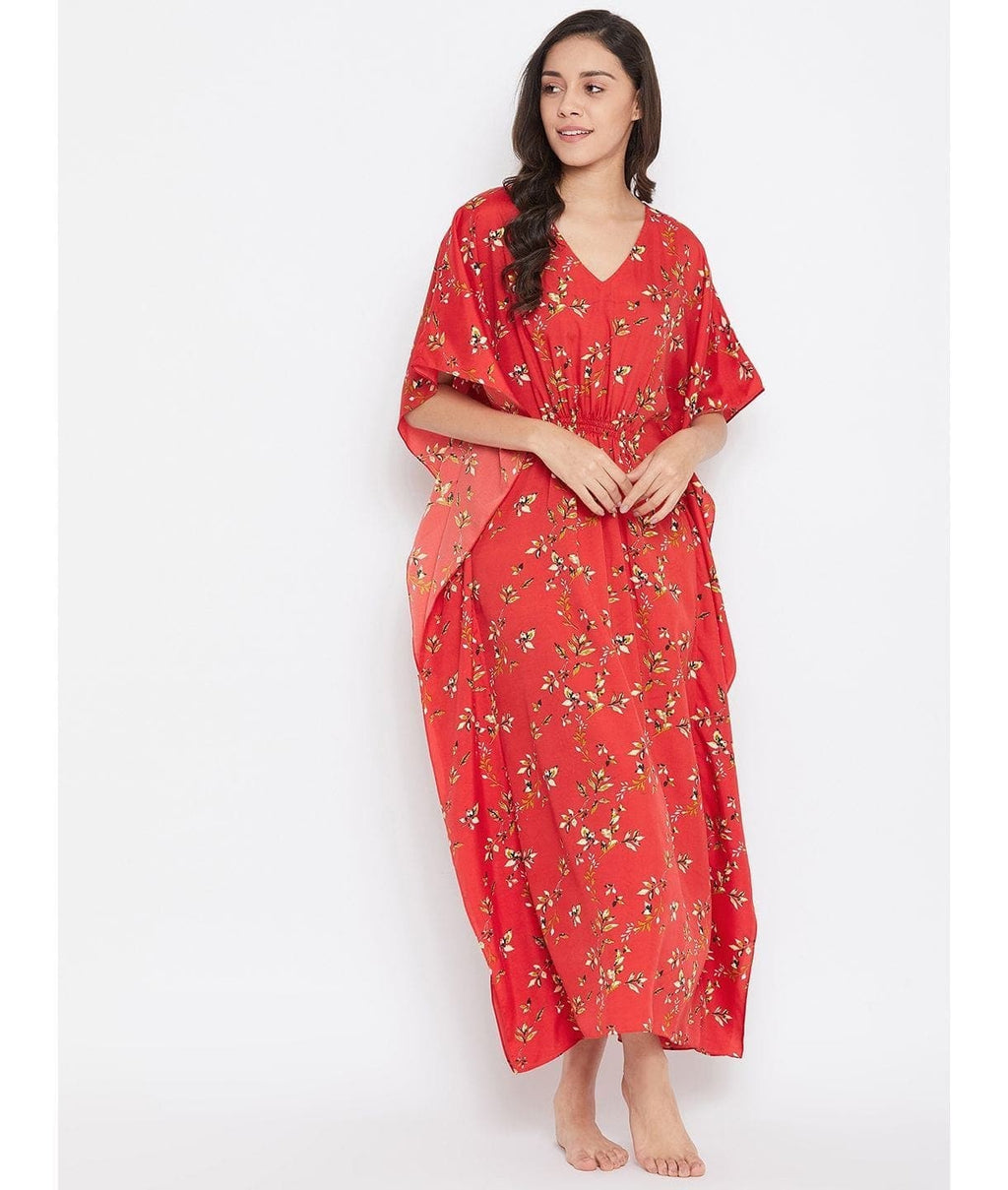 Comfortable Printed Kaftan/Nightie.
