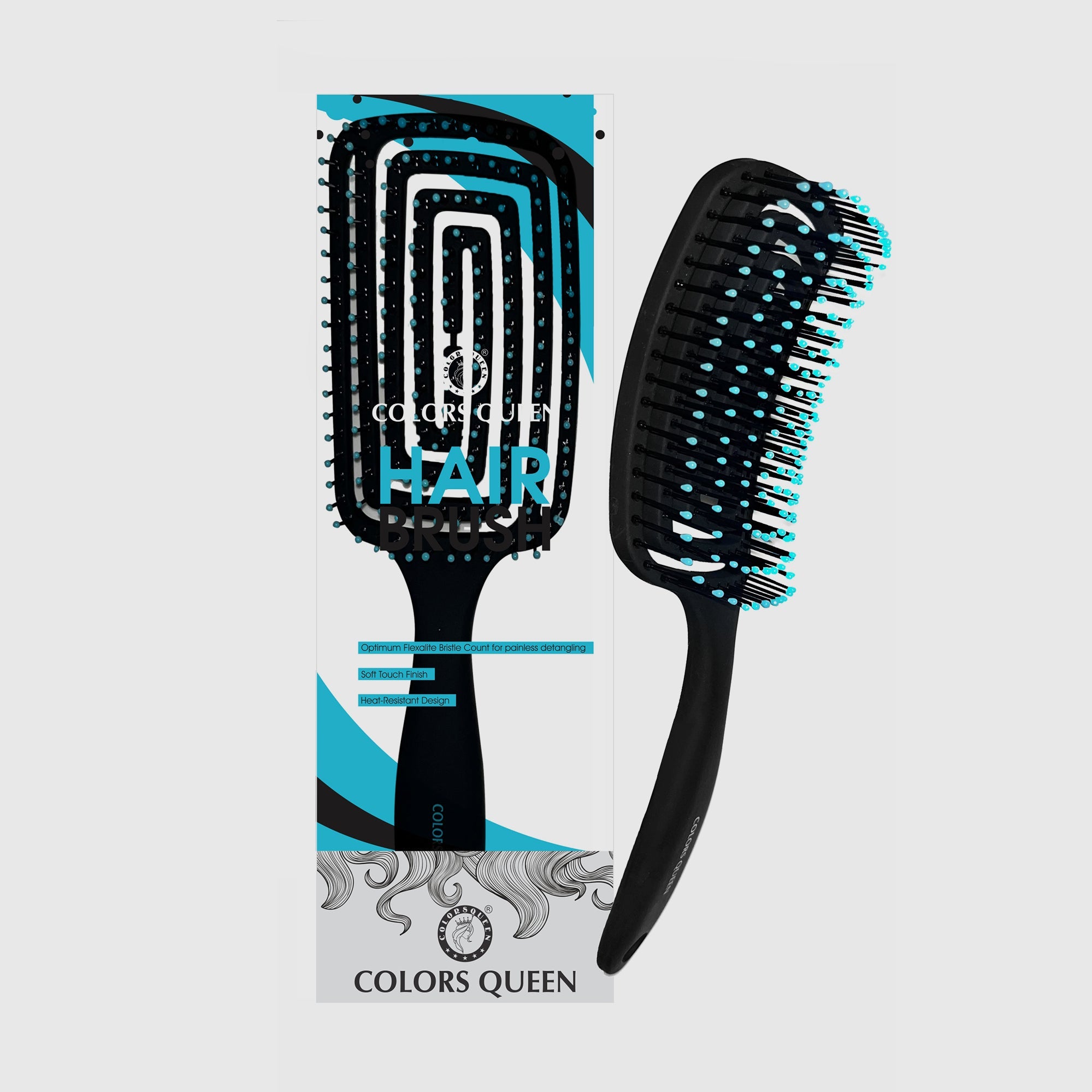 Rectangular Hair Brush | 1 PC