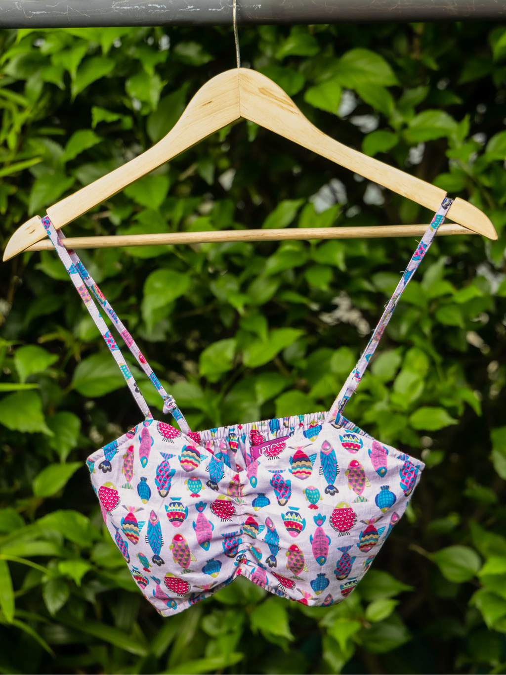 Printed Cotton Bralette