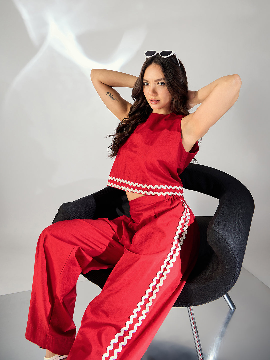 Ric-Rac Cotton Co-ord Set