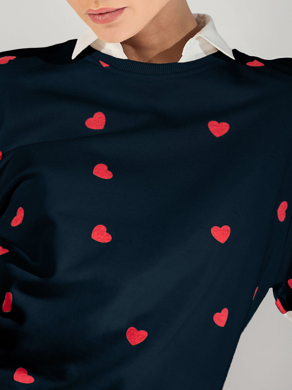 Cloud Printed Cotton Sweatshirt