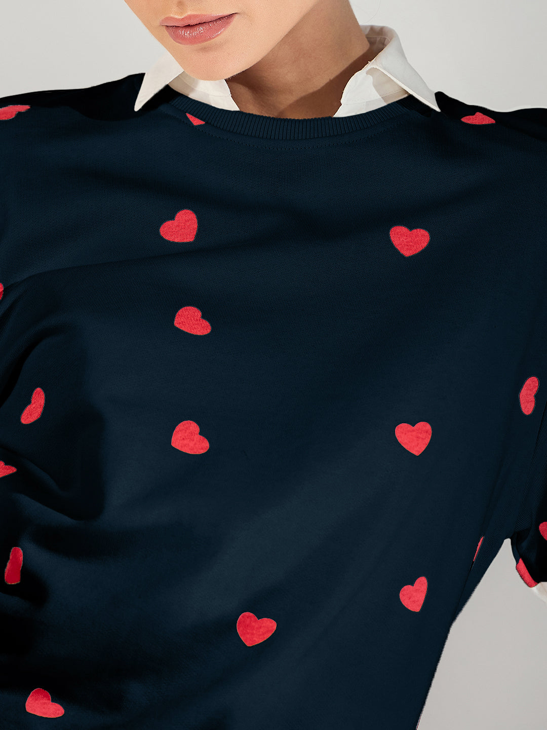 Cloud Printed Cotton Sweatshirt