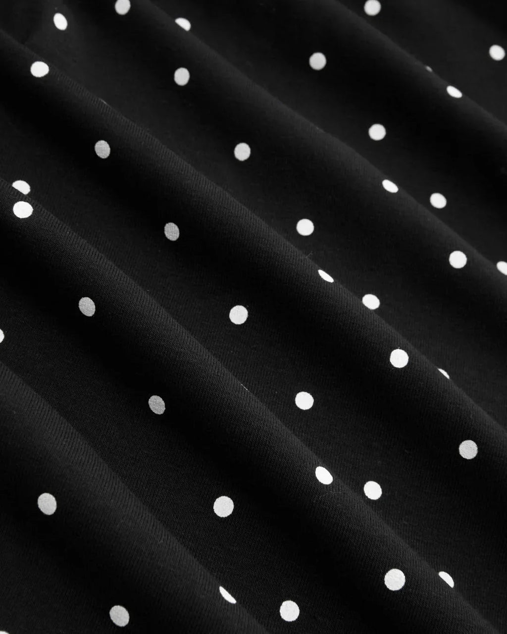Boat Neck Polka Dot Bowknot Midi Dress