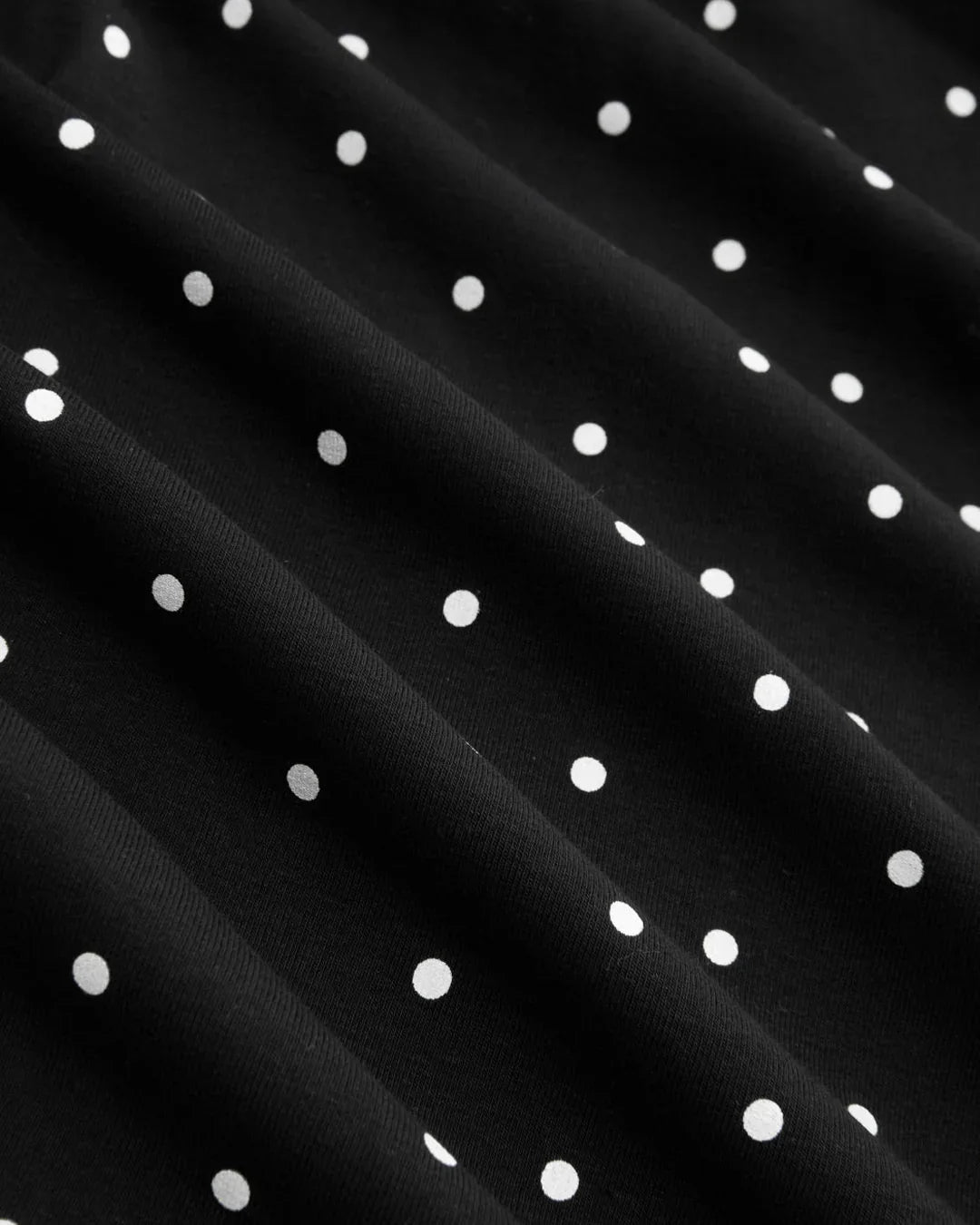 Boat Neck Polka Dot Bowknot Midi Dress
