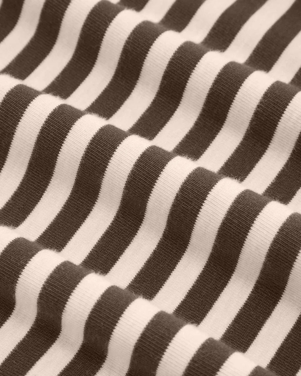 Stripe Asymmetrical Neckline Long Sleeve Ruched Top