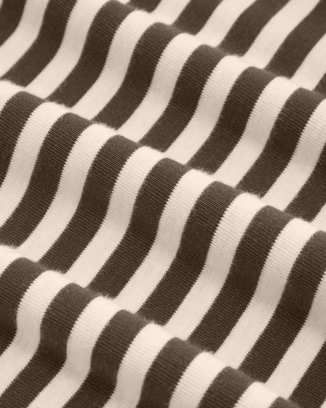 Stripe Asymmetrical Neckline Long Sleeve Ruched Top