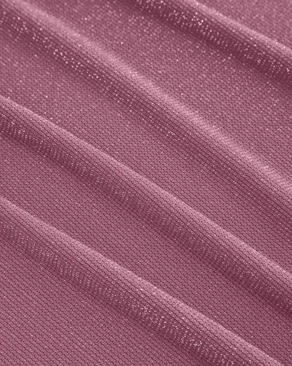 Square Neck Ruched Shimmer Mermaid Maxi Dress in Pink