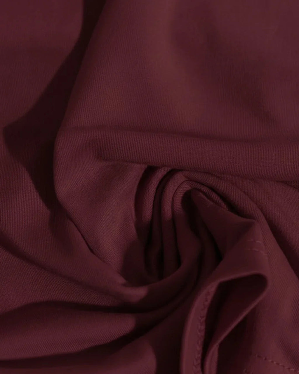 Off-the-Shoulder Sweet Bow Neckline Short Sleeve Top in Maroon