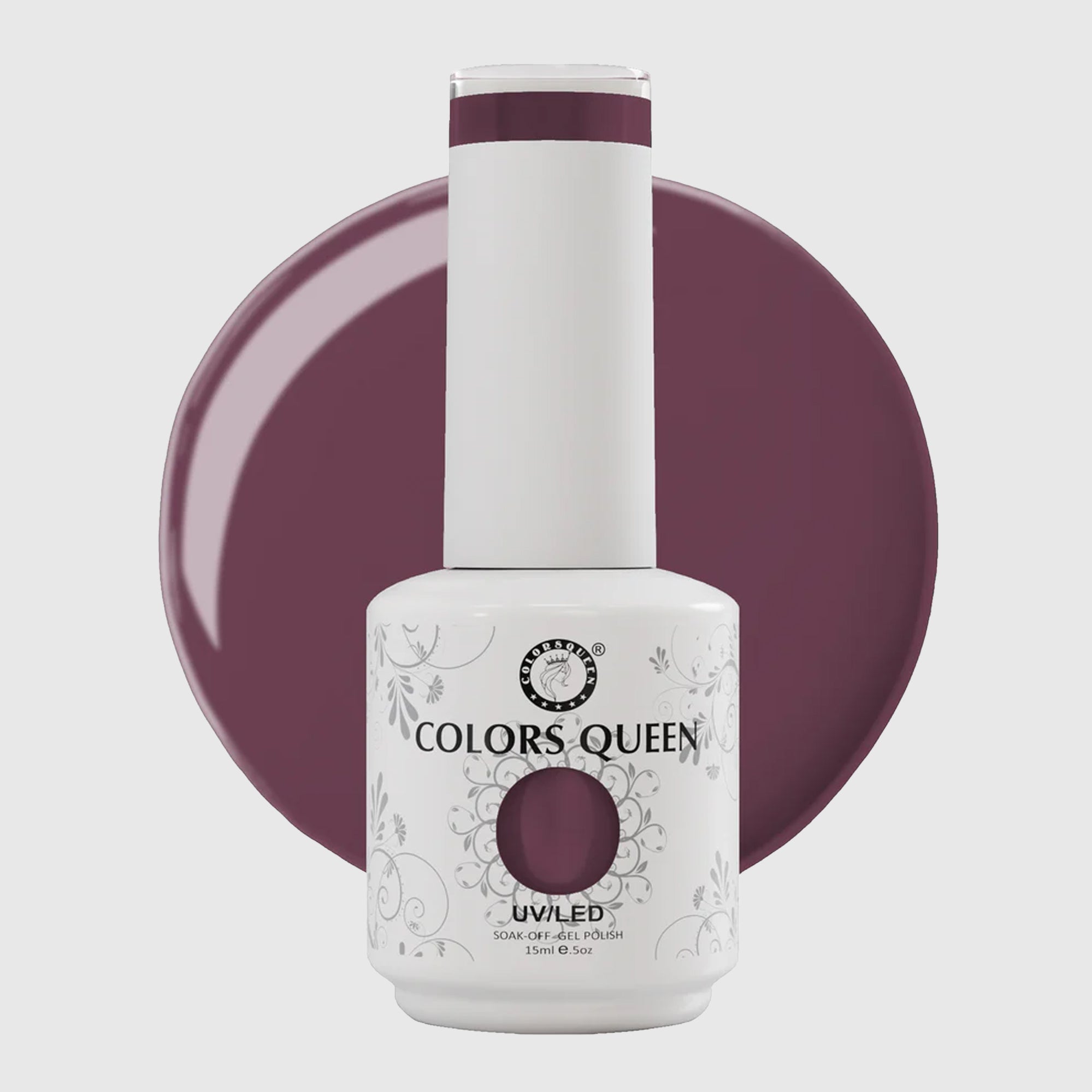UV LED Soak Off Gel Polish - Nude & Pink Nail Colors | 15 ML