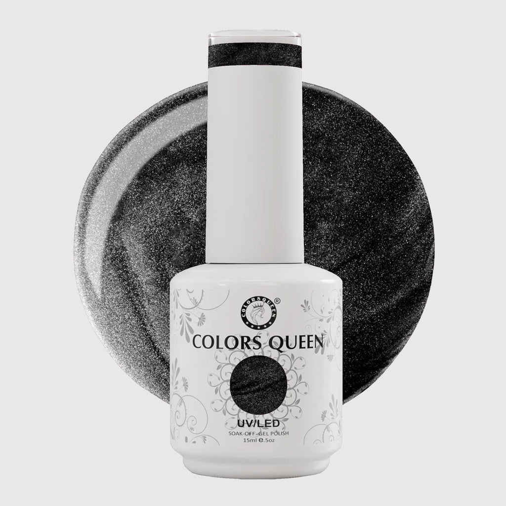UV LED Soak Off Gel Polish - Glitter Nail Colors 