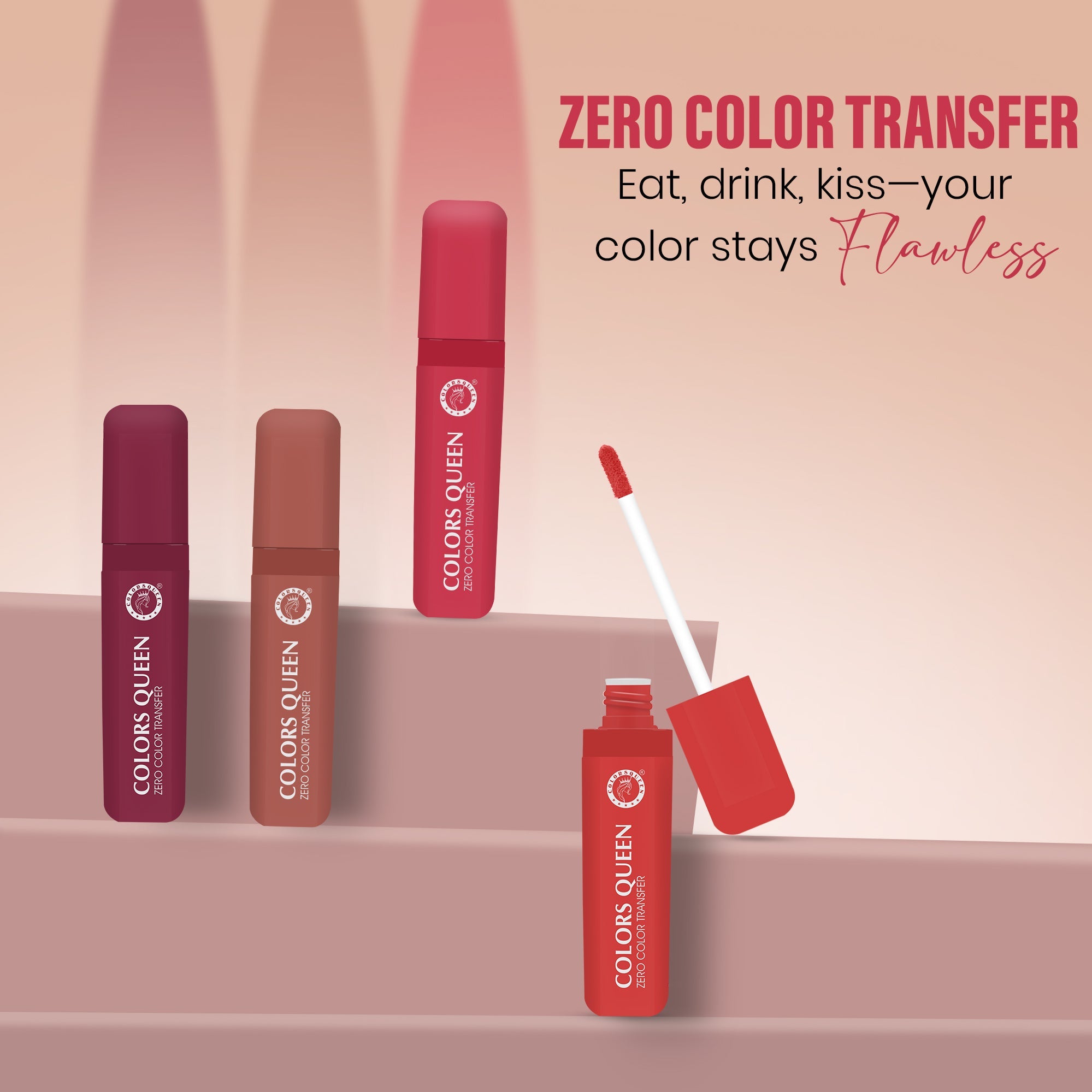 Zero Transfer Lipstick – Smudge Proof