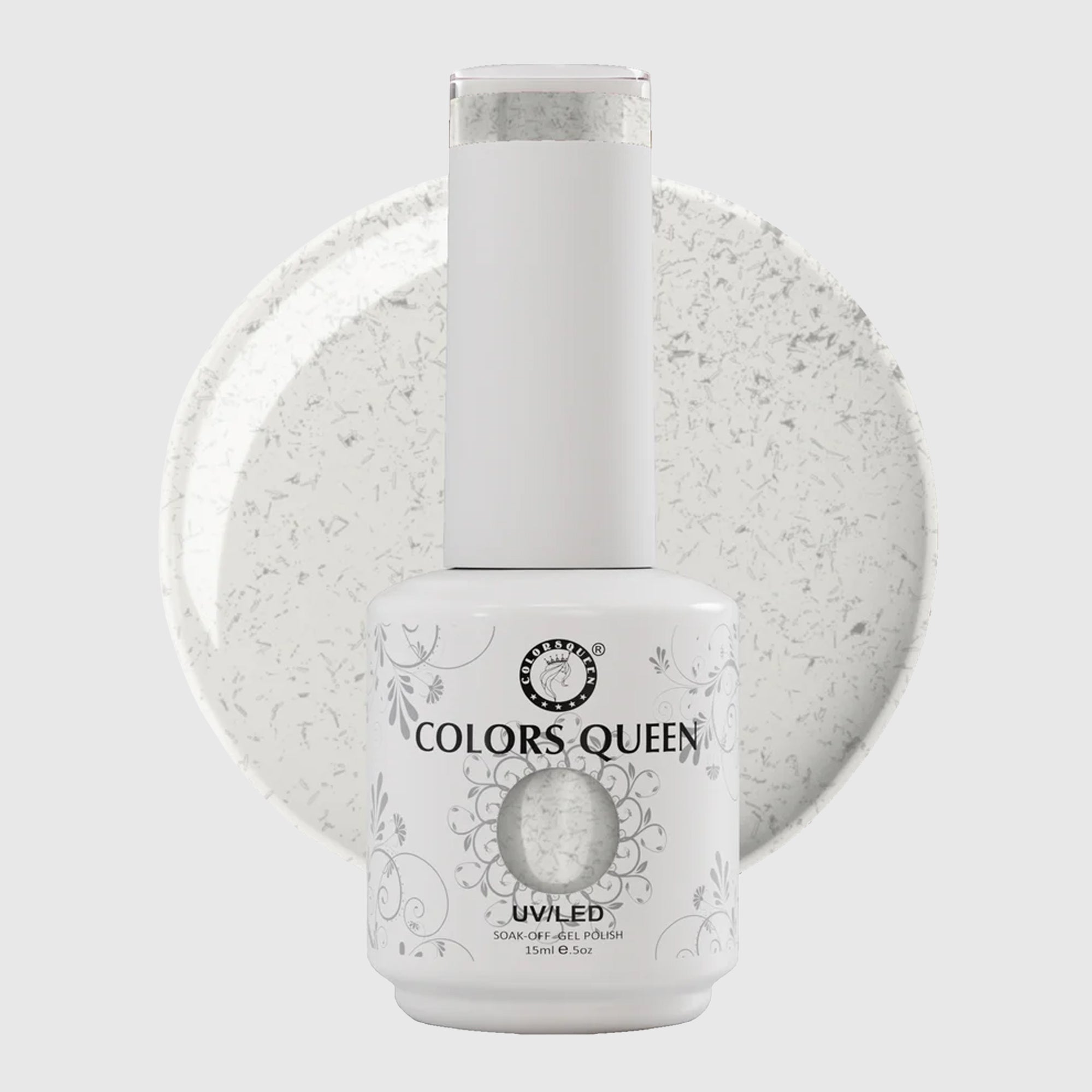 UV LED Soak Off Gel Polish - Glitter Nail Colors 