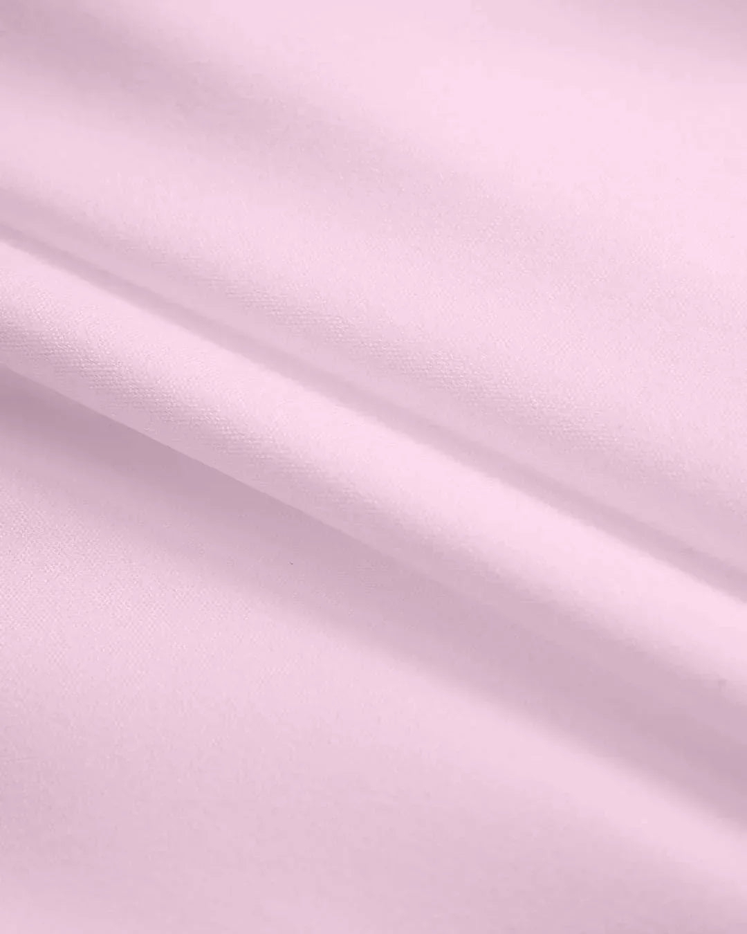 Asymmetric Wrap Collared Long Sleeve Shirt in Pink