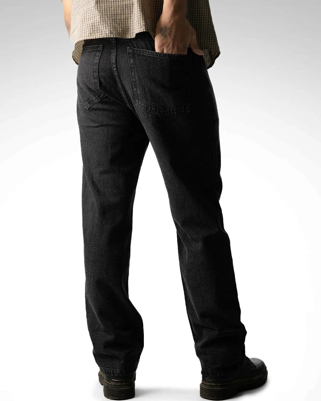 Men Wide Leg Baggy Regular Loose Fit Jeans