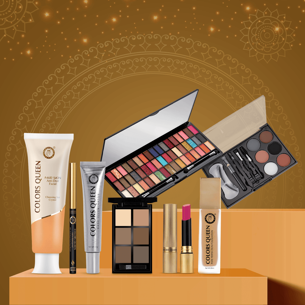 Wedding Makeup Kit with Free 29 Brush Set