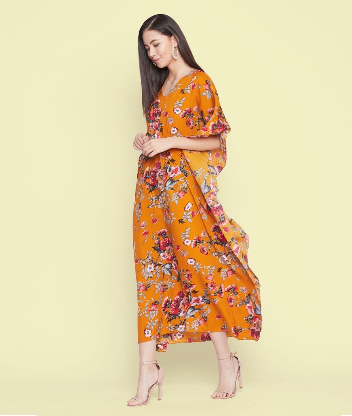 Comfortable Printed Kaftan/Nightie