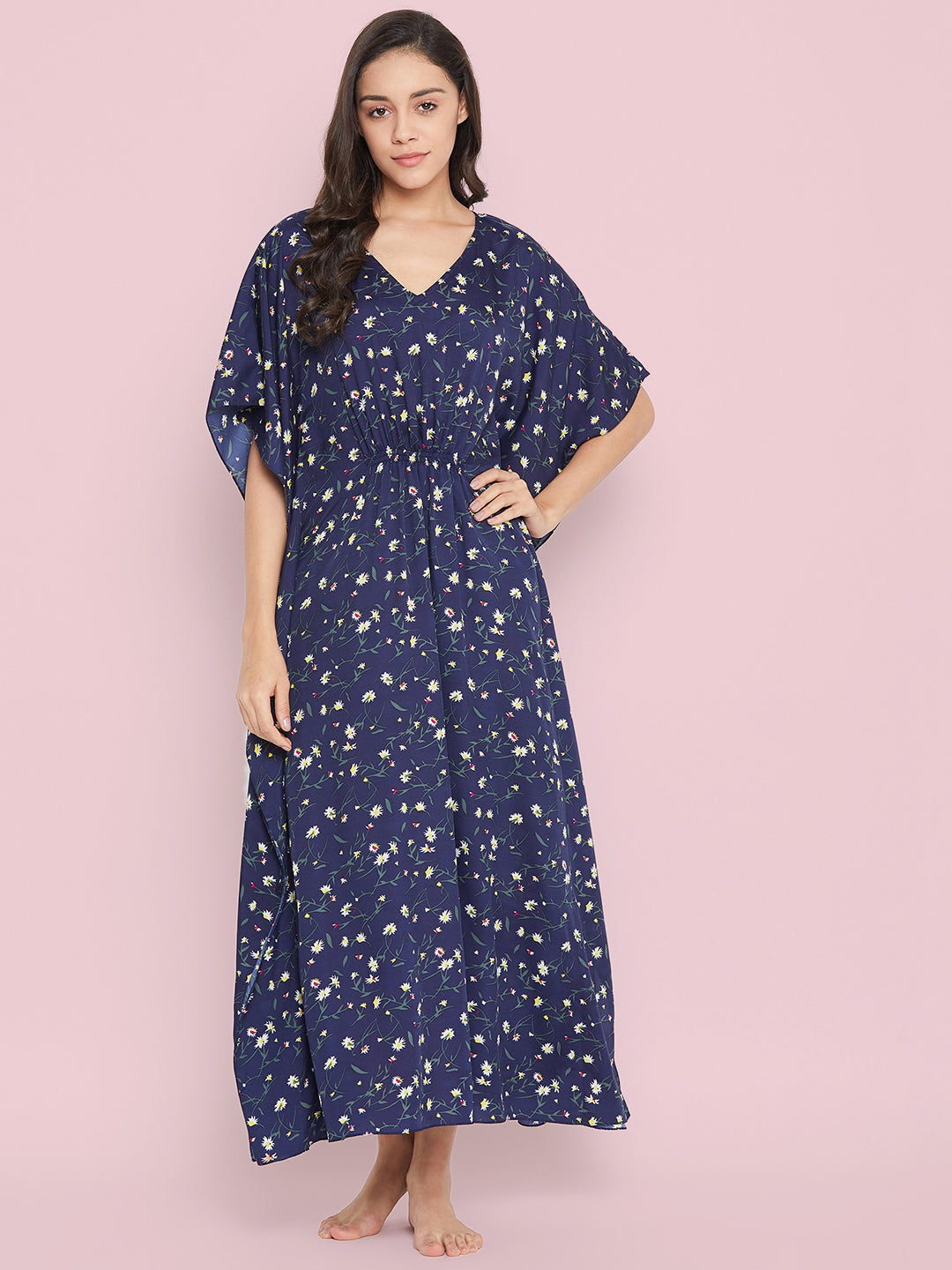 Comfortable Printed Kaftan/Nightie