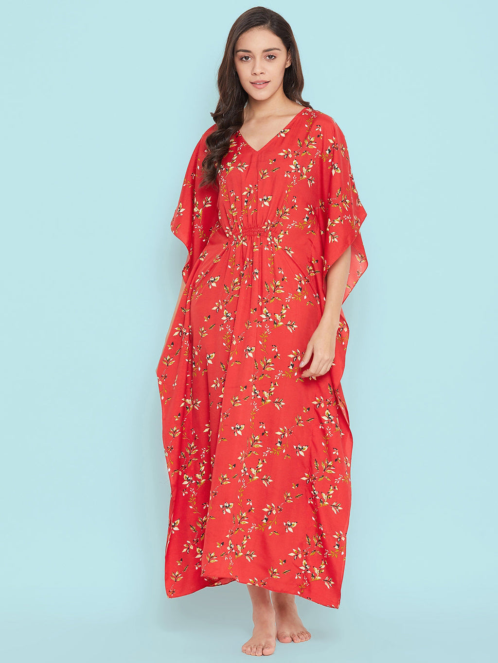 Comfortable Printed Kaftan/Nightie.
