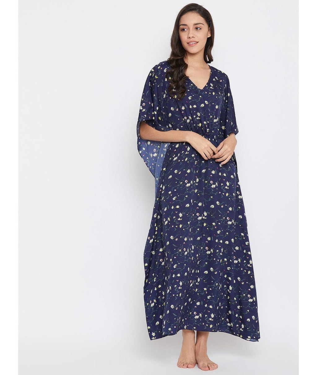 Comfortable Printed Kaftan/Nightie.