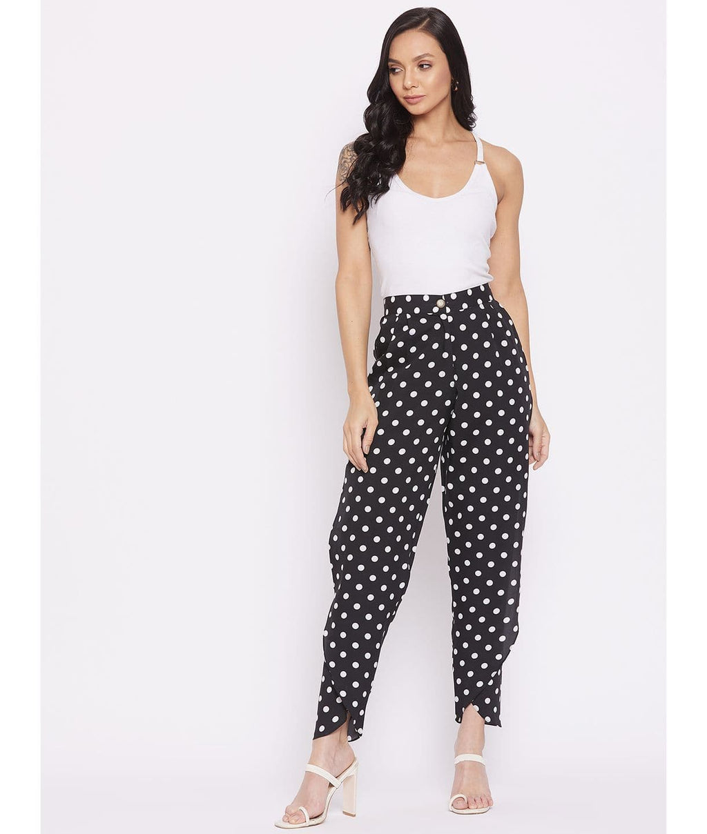 Adjustable Crepe Tulip Pants