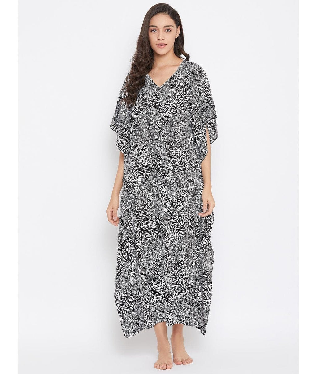 Comfortable Printed Kaftan/Nightie.