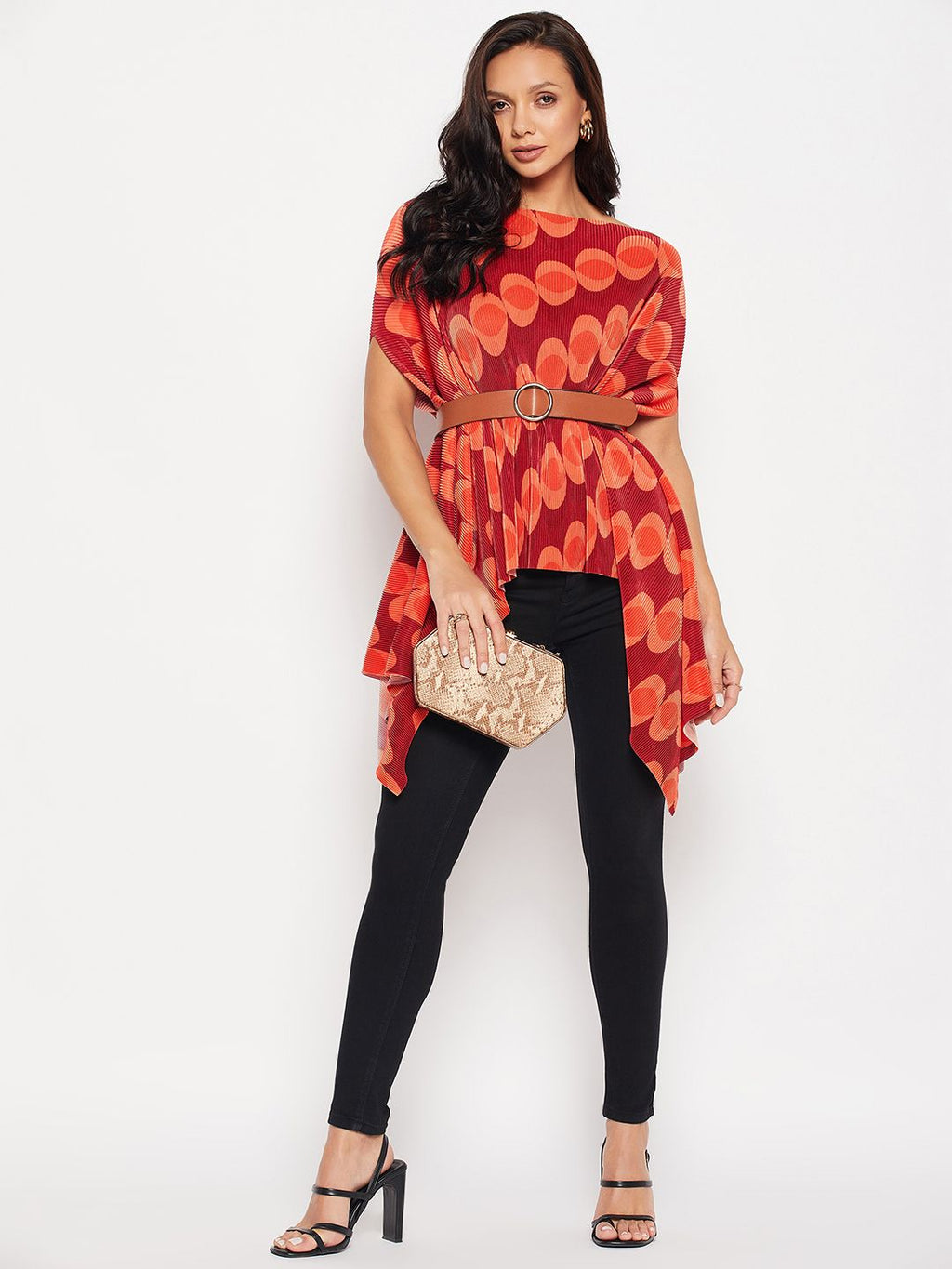 Wear Anyway Pleated Top