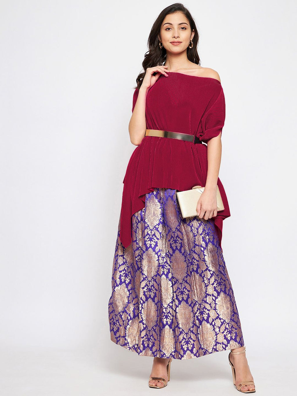 Wear Anyway Pleated Top - Pinkkup