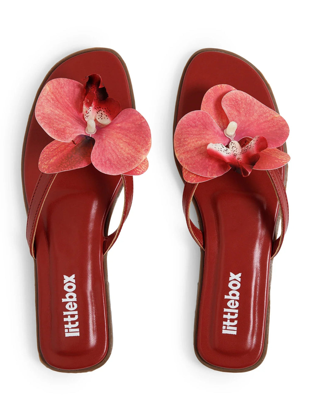 Cherry Butterfly Orchid Decor Beach Flat