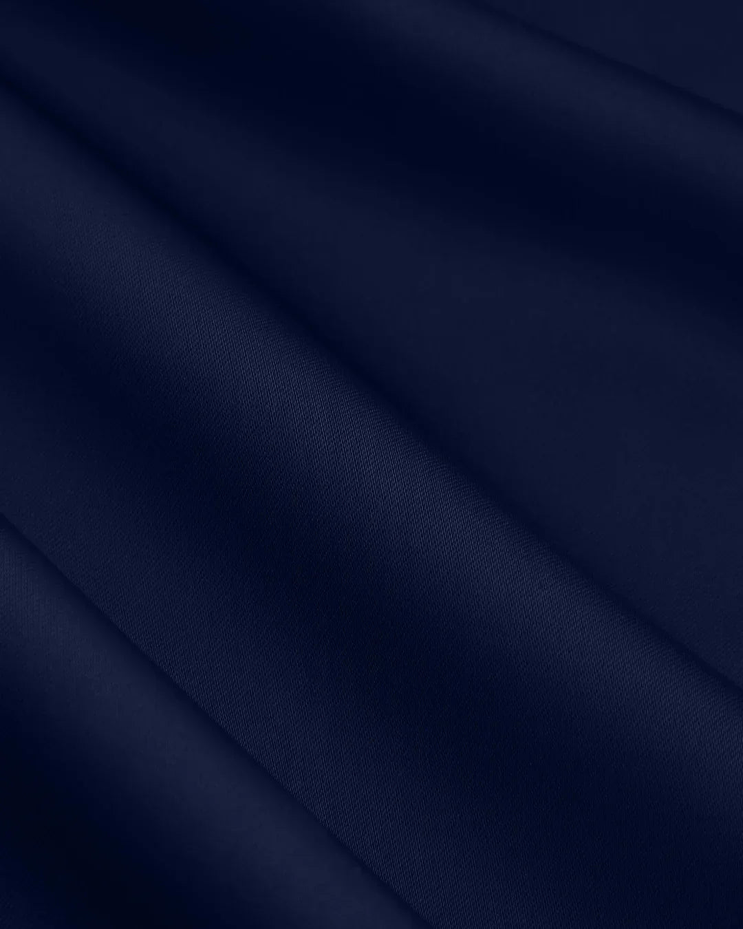 Satin Cowl Neck Solid Knotted Zipper Mini Dress Curve & Plus in Navy Blue