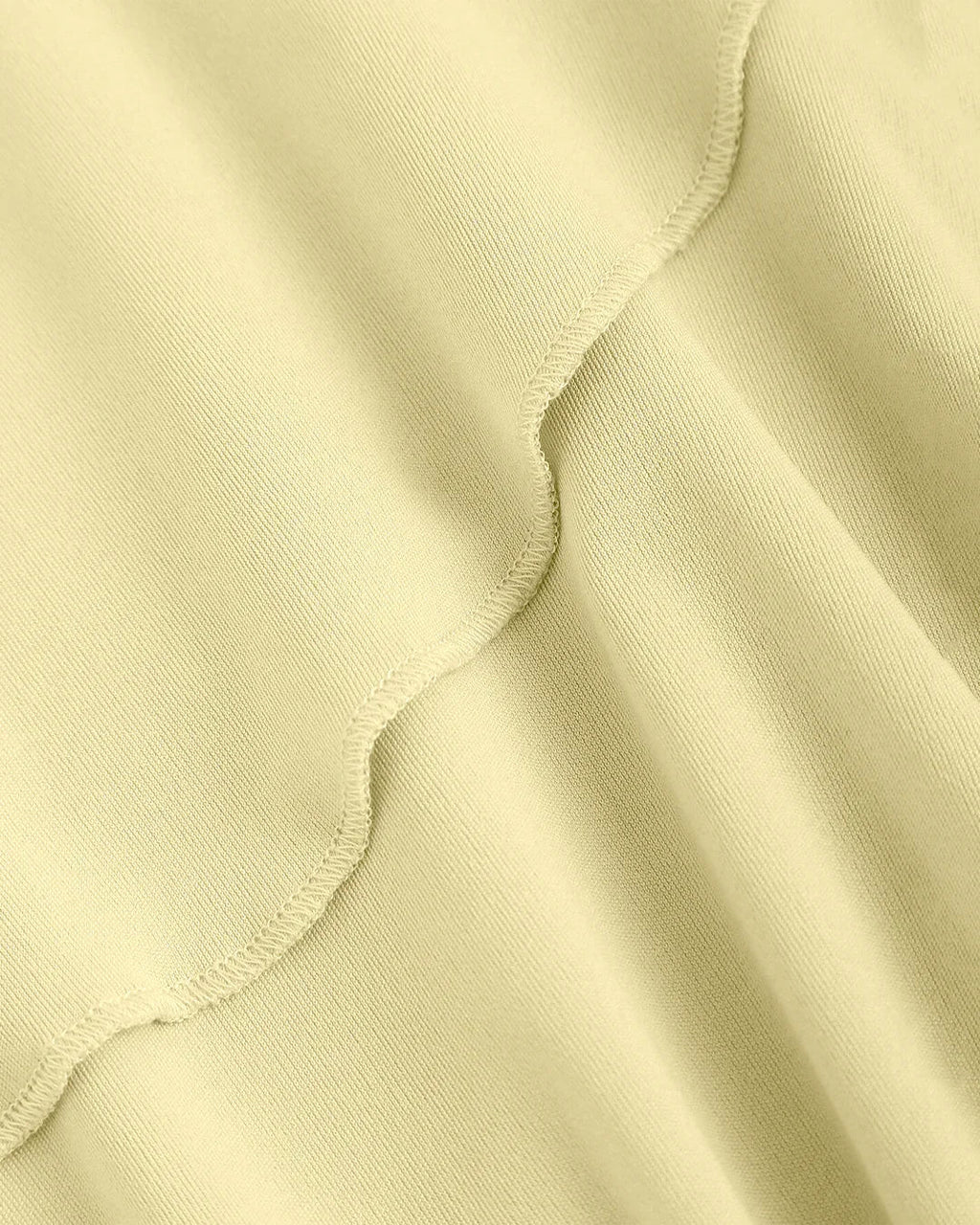 One Shoulder Ruched Layered Mini Dress in Vanilla