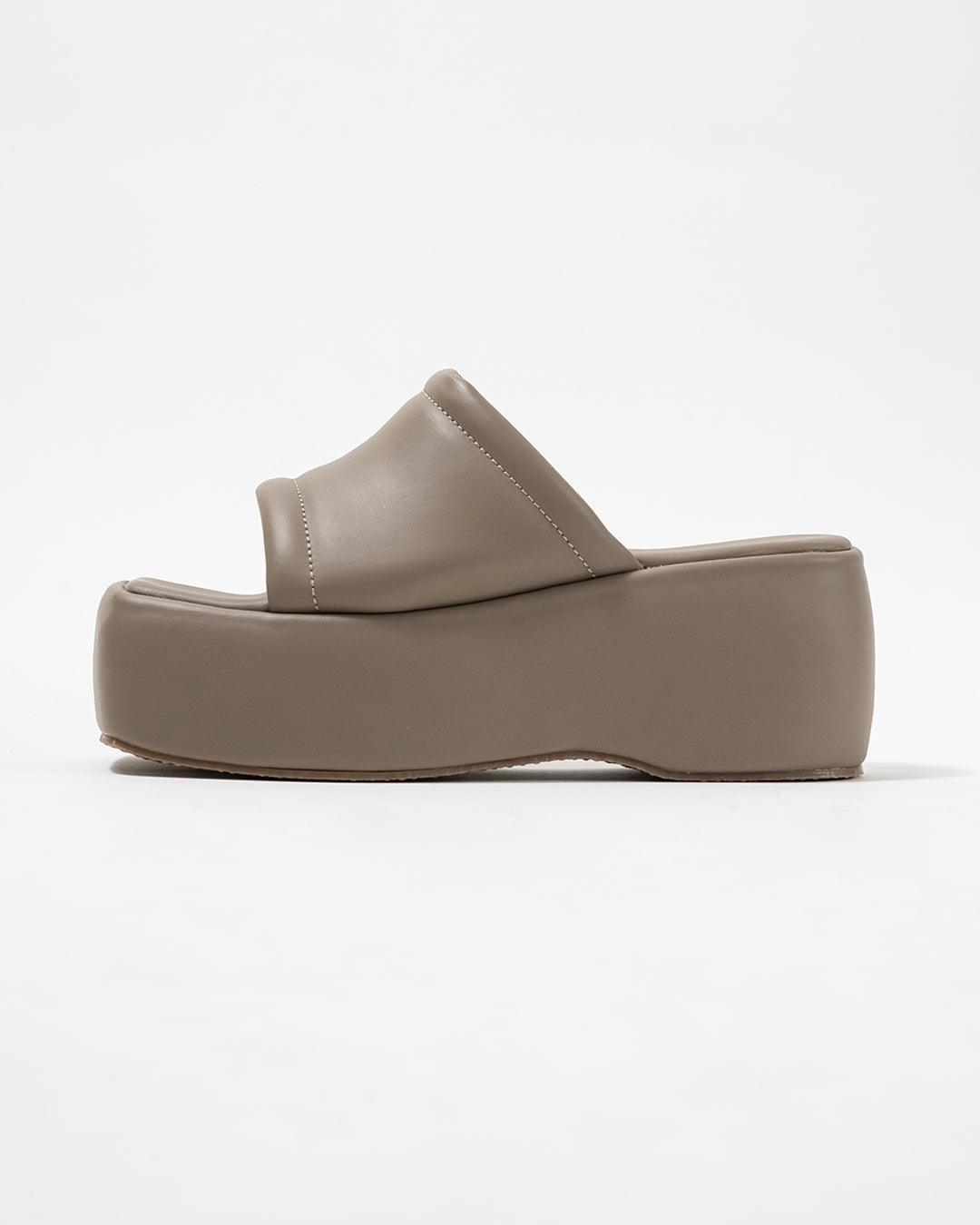 Vintage Vibe city girl mocha Platforms