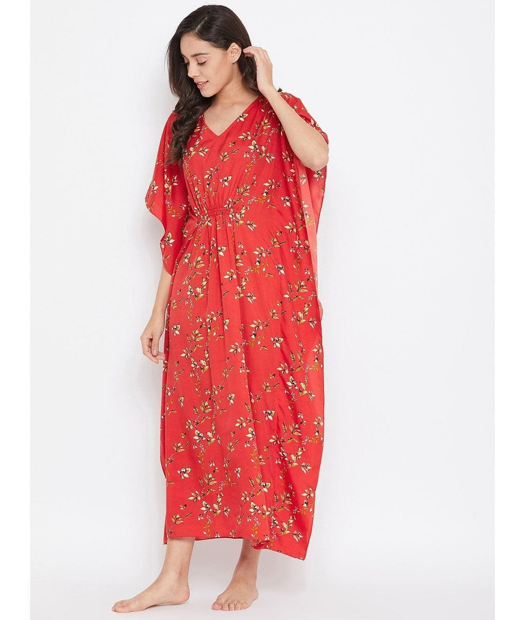 Comfortable Printed Kaftan/Nightie.