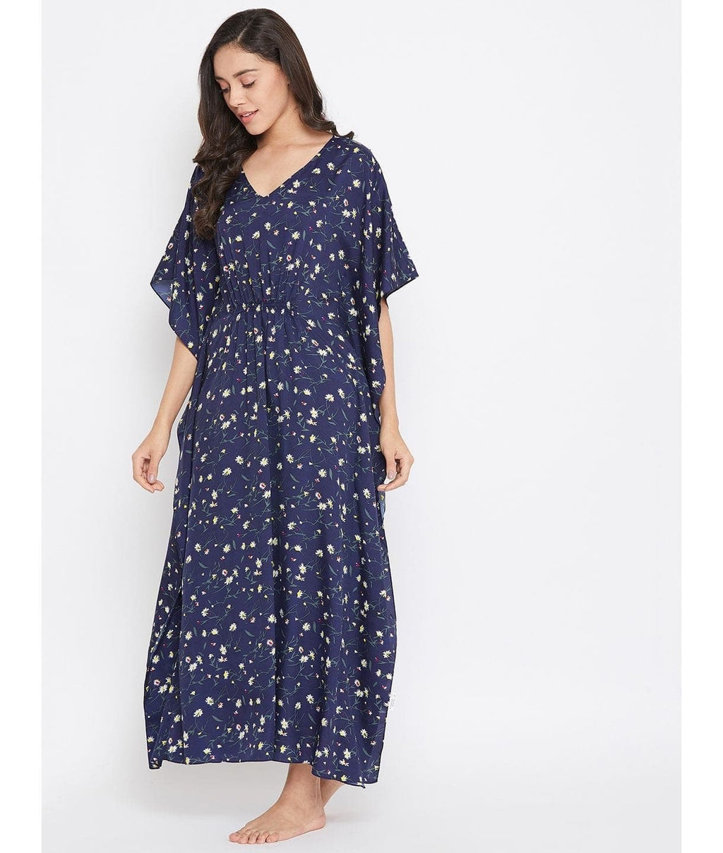 Comfortable Printed Kaftan/Nightie.