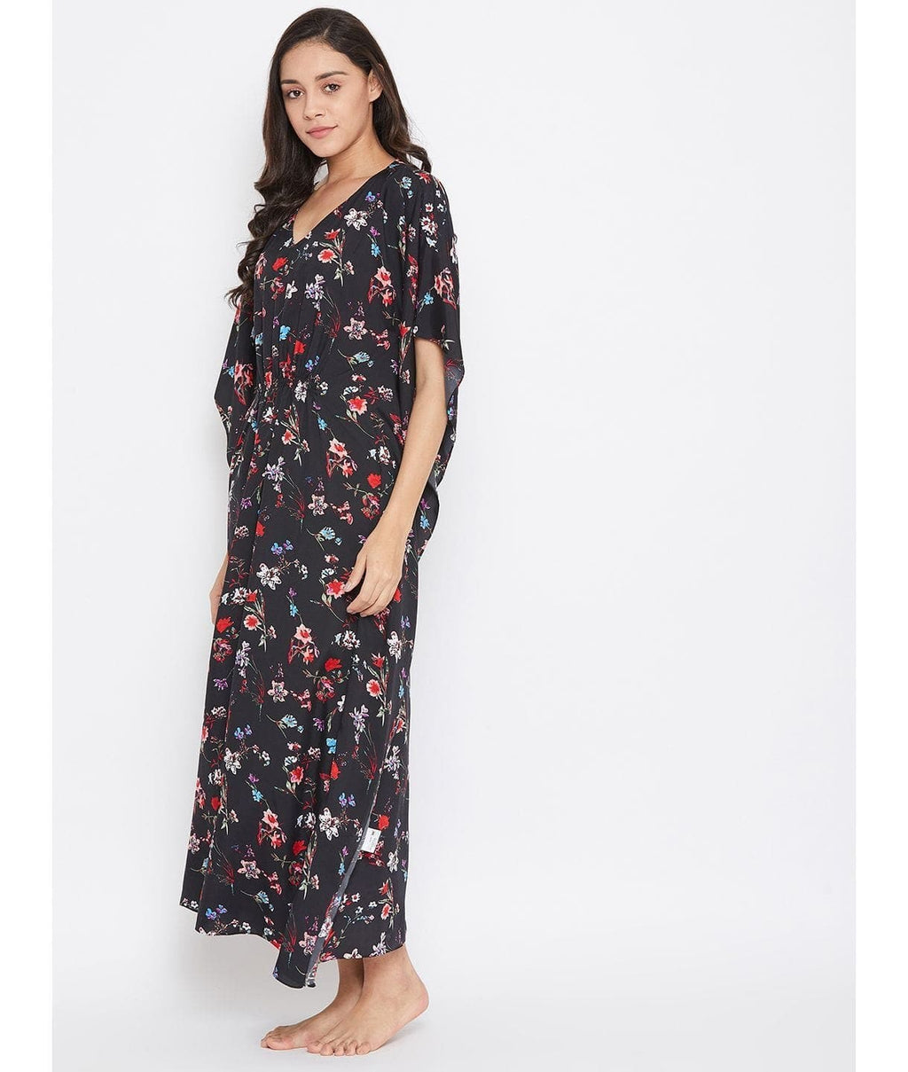 Comfortable Printed Kaftan/Nightie.