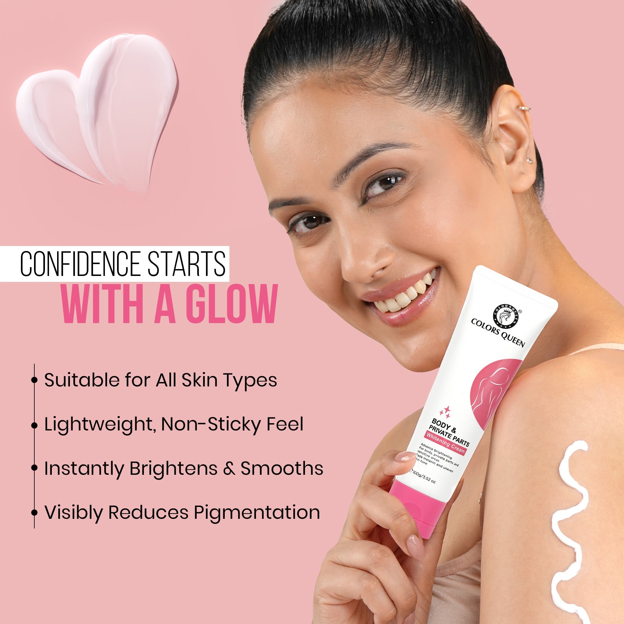 Body & Private Parts Whitening Cream | 100 Gram