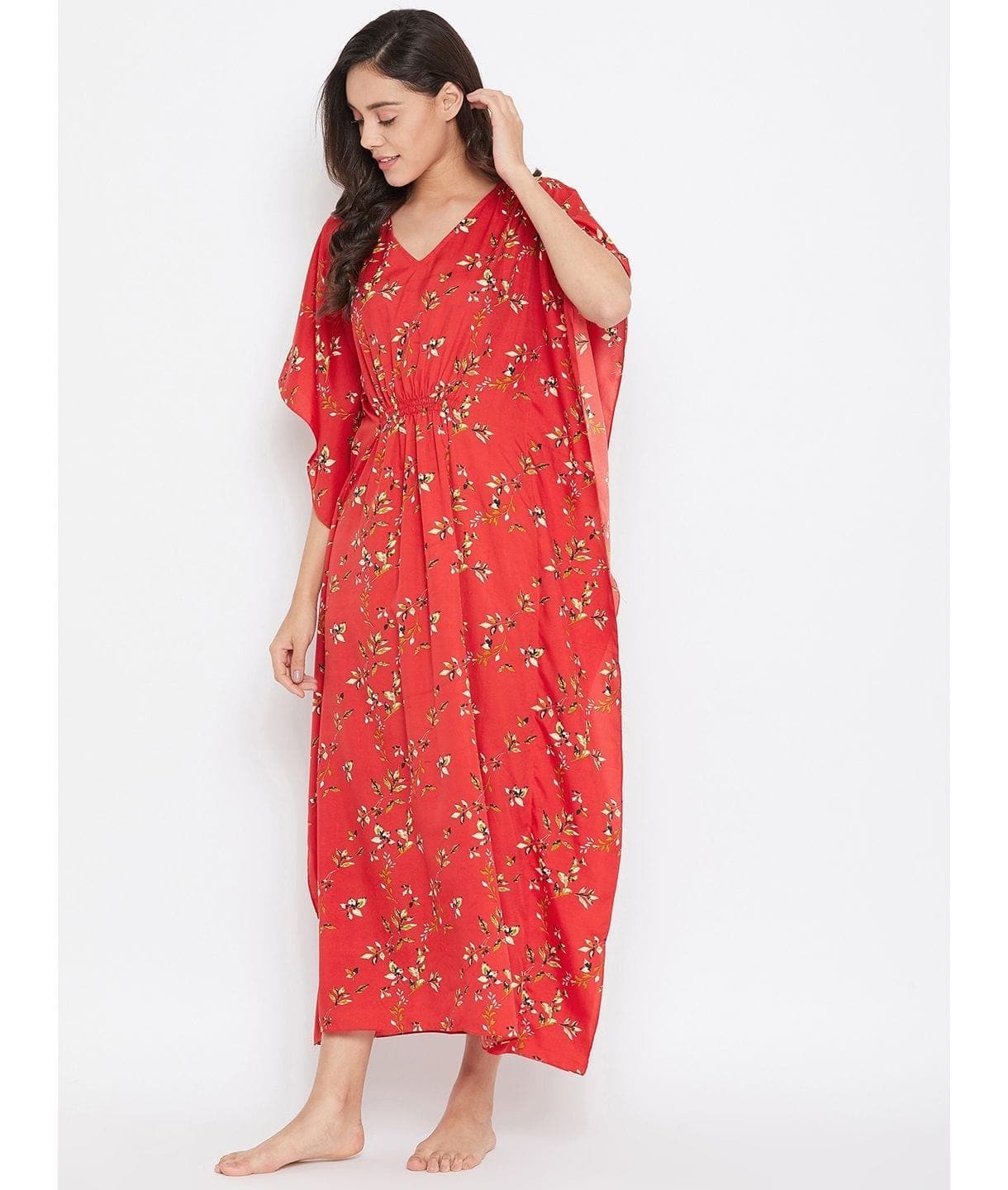 Comfortable Printed Kaftan/Nightie