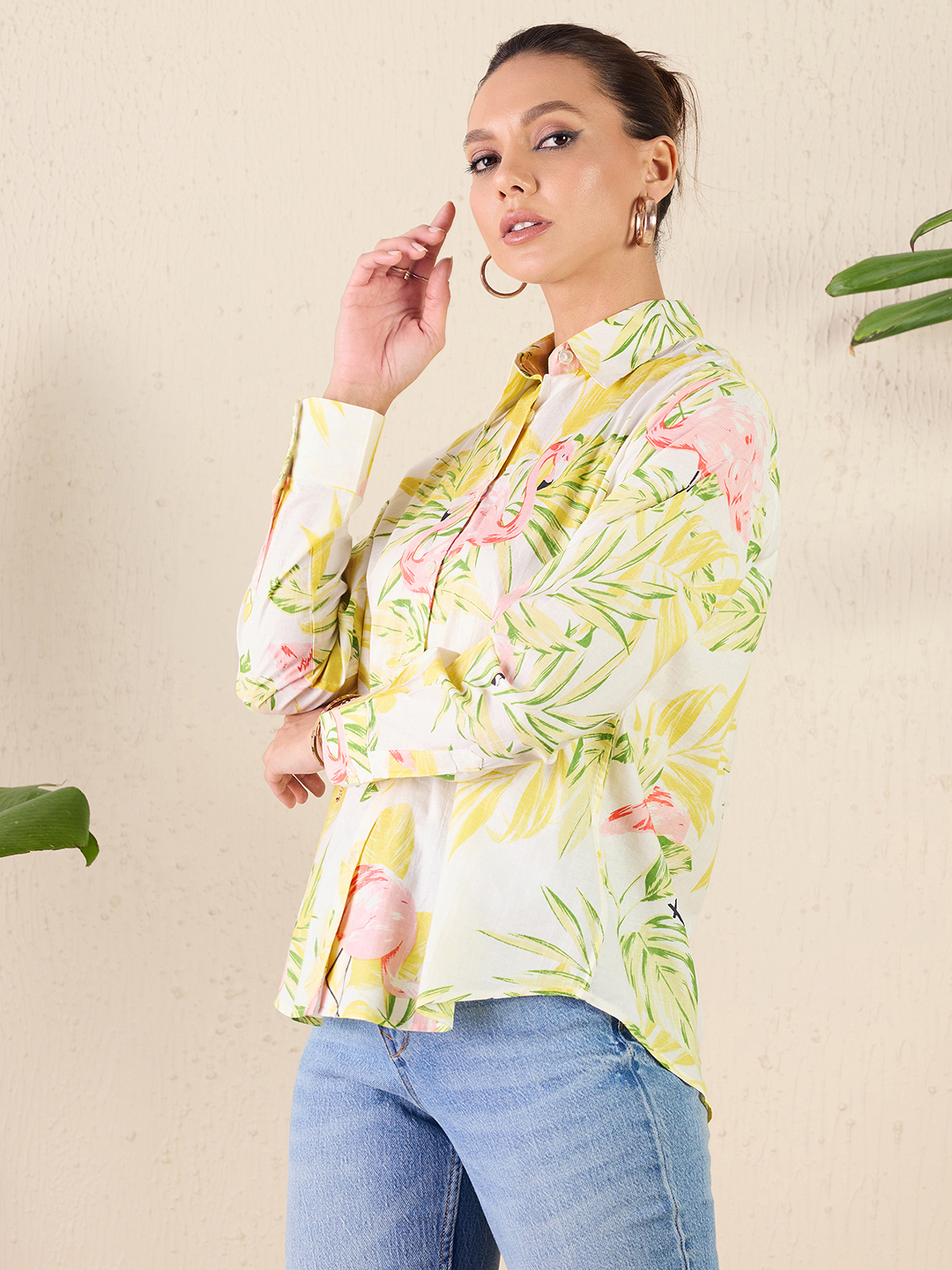 Printed Cotton Shirt