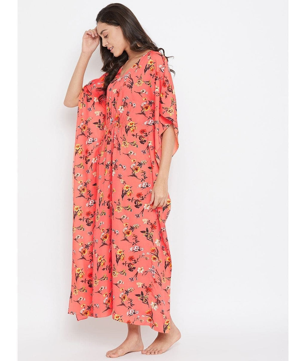 Comfortable Printed Kaftan/Nightie.