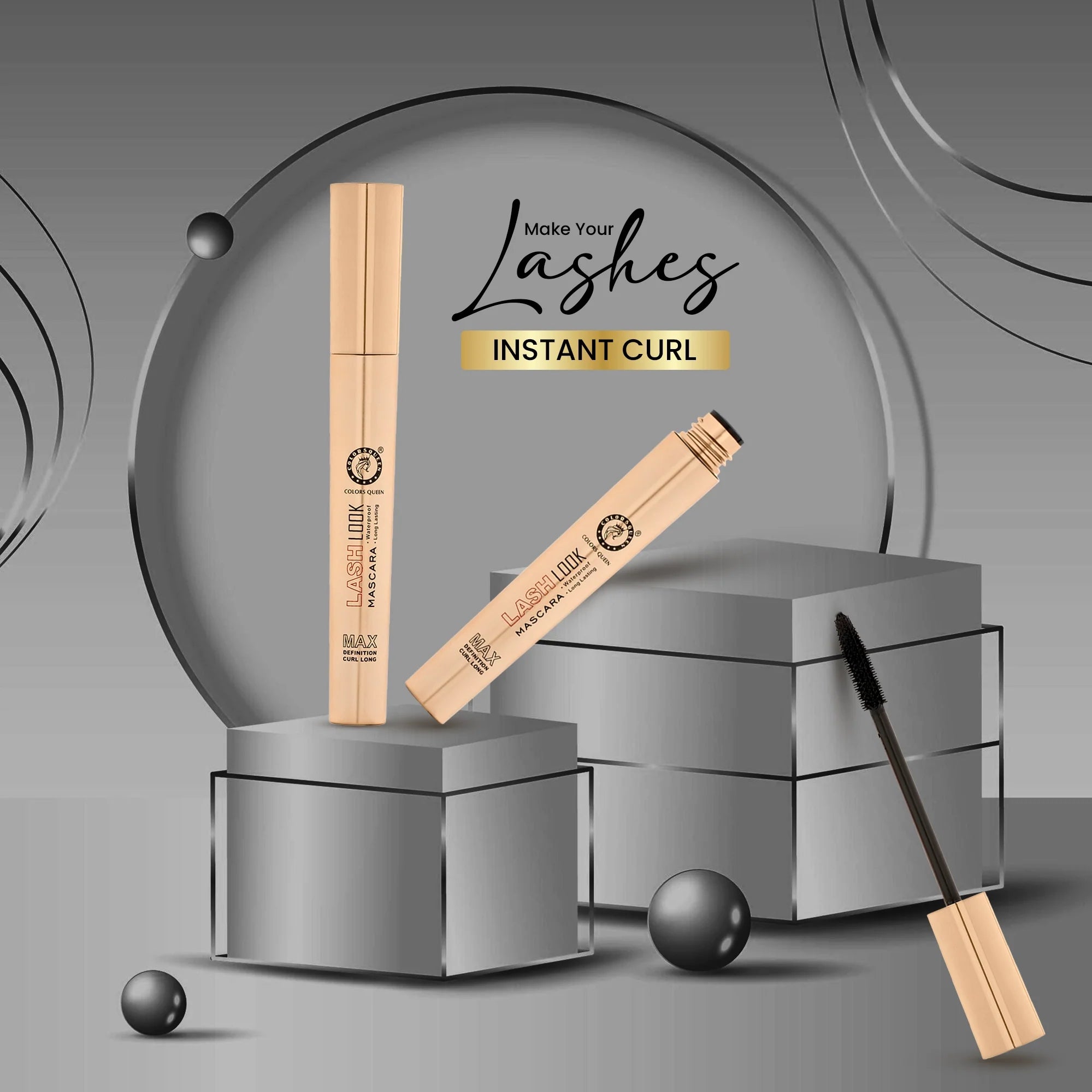 Intense Black Kajal Eyeliner Mascara Combo