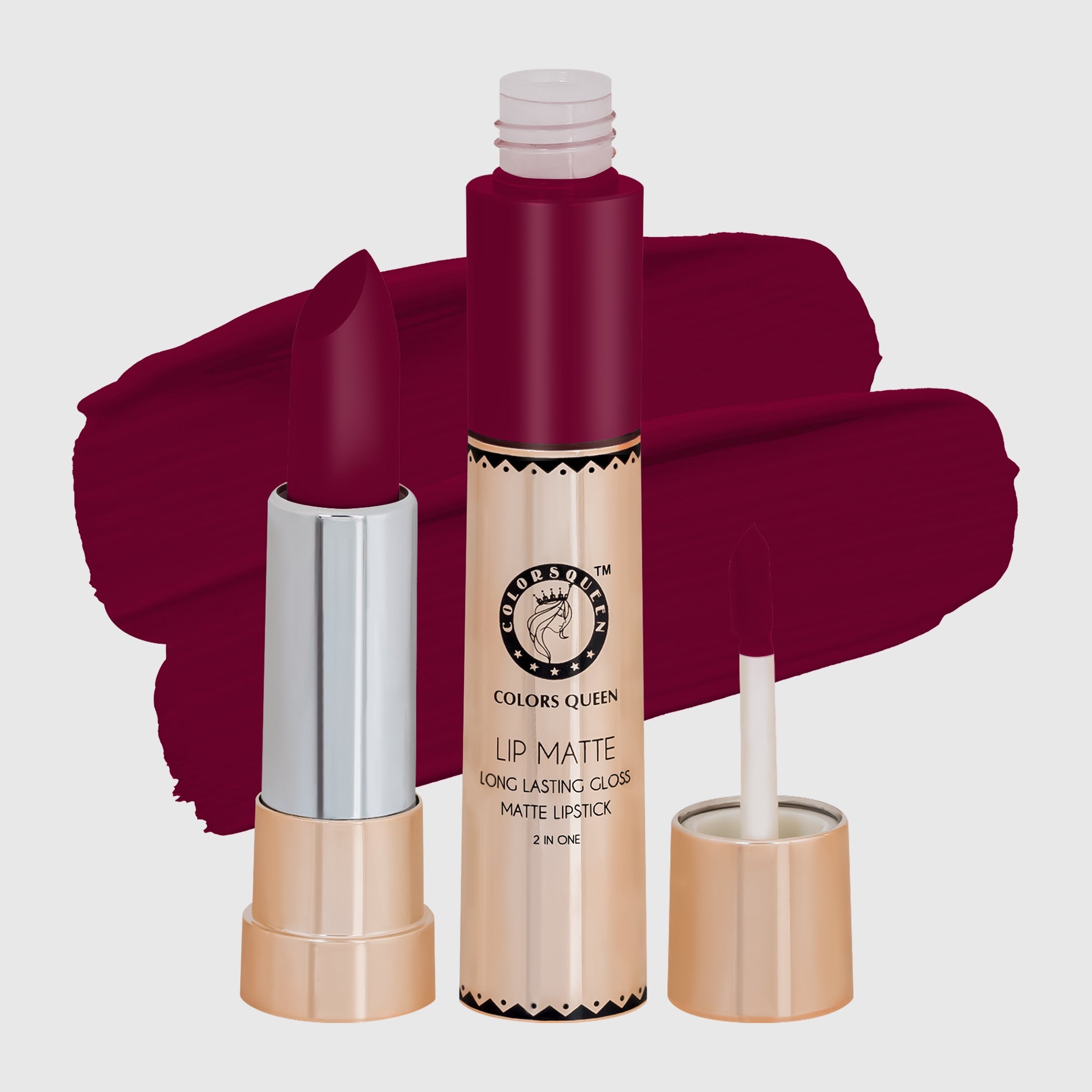 Liquid Matte Lipstick with Long-Stay Vibrant Finish