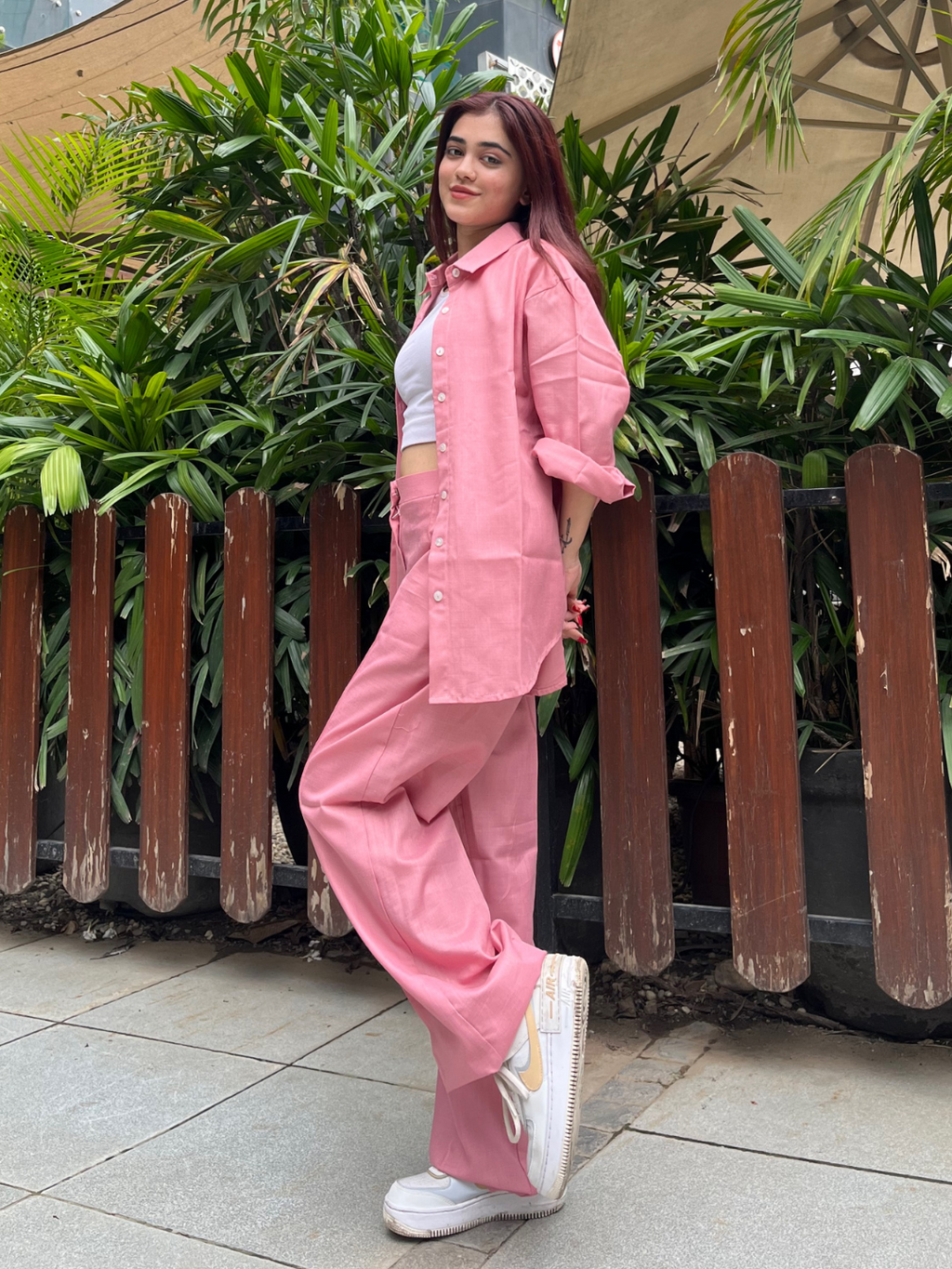 Linen Two Piece Co-ord Set