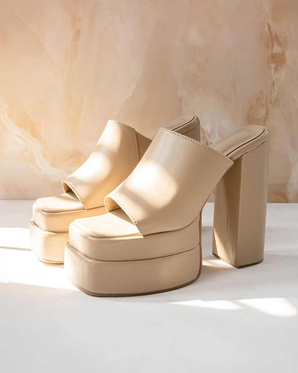 The Statement Heel Mocha