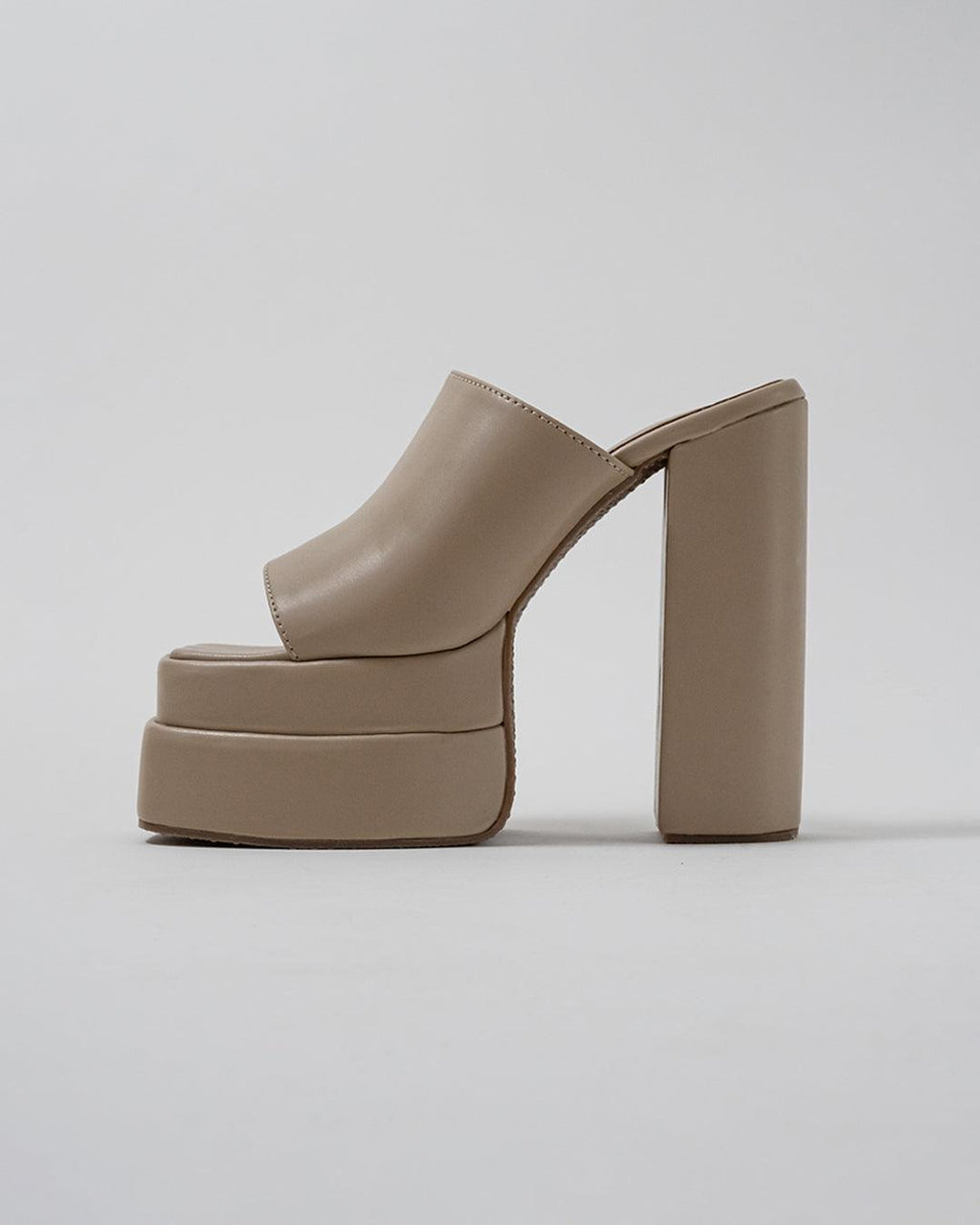 The Statement Heel Mocha