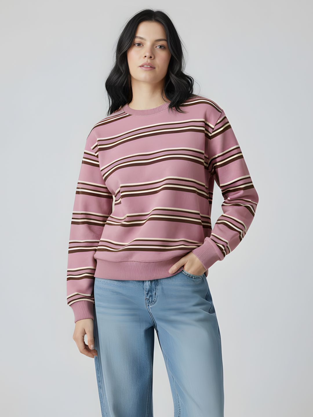 The Alia Auntie Sweatshirt - Pinkkup